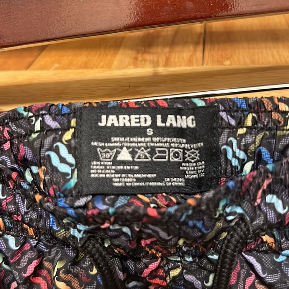 Jared Lang Mustache Swim Trunks S - Picture 3 of 4